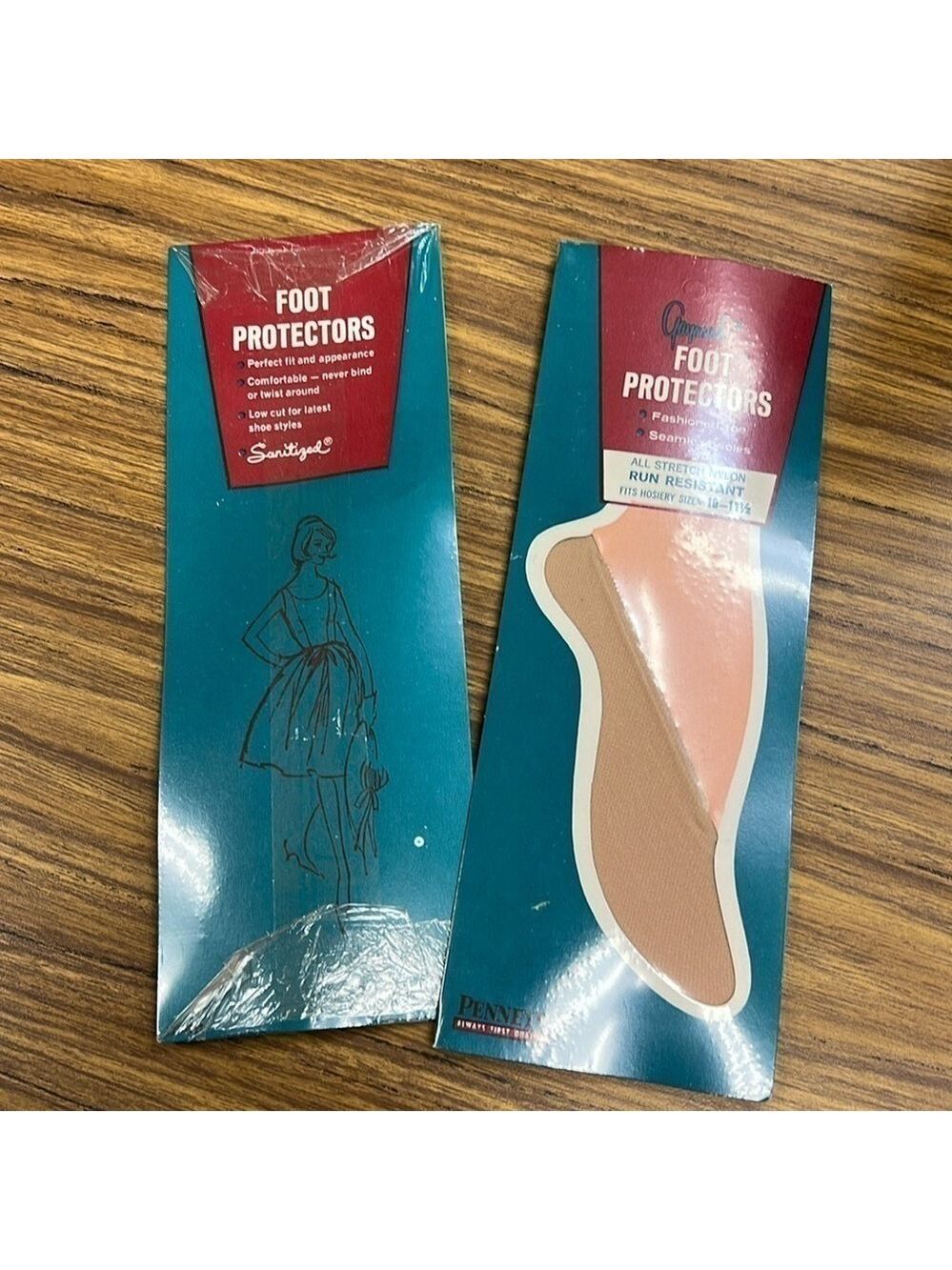 Vintage JC Penney’s Socks 60s Gaymode Nylon Hosiery Pantyhose Foot Protectors